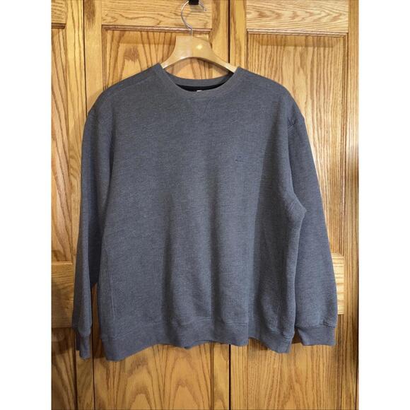 Vintage Y2K Starter Sweatshirt Mens‎ Gray Crewneck Sweater  Pullover Size XL - Picture 1 of 7